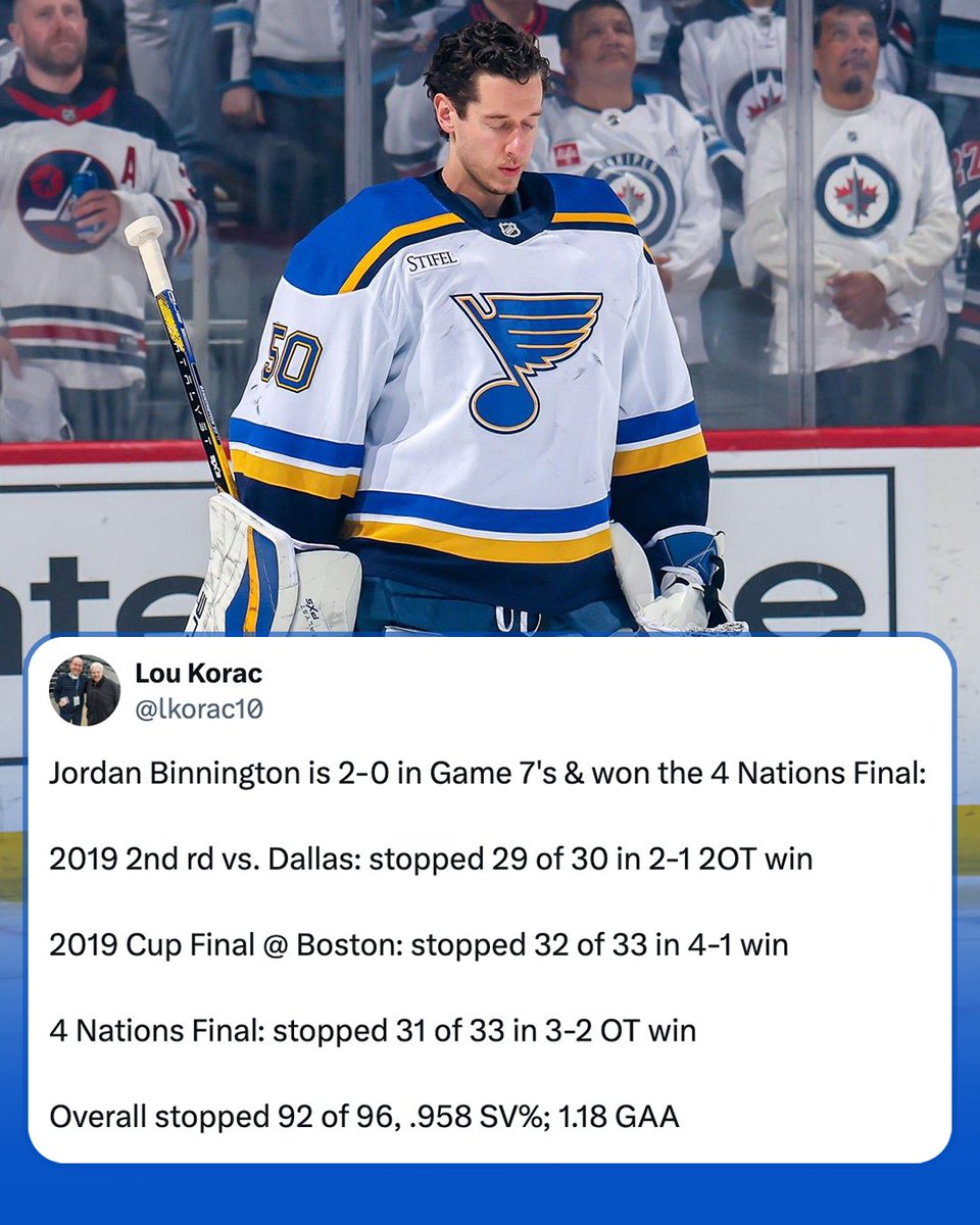 Big Game Binner on deck #WeAllBleedBlue