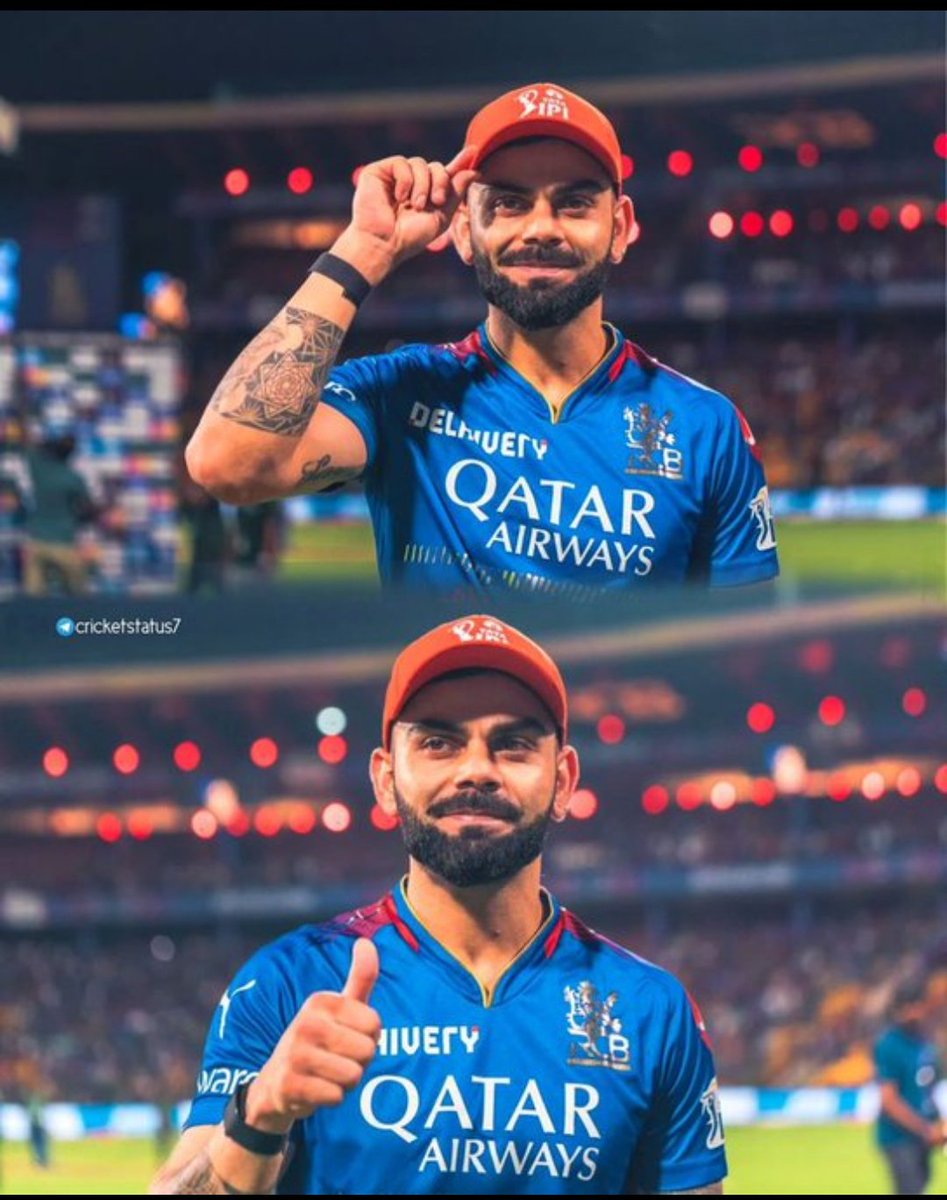 Now orange cap holder   #ViratKohli𓃵 #IPL