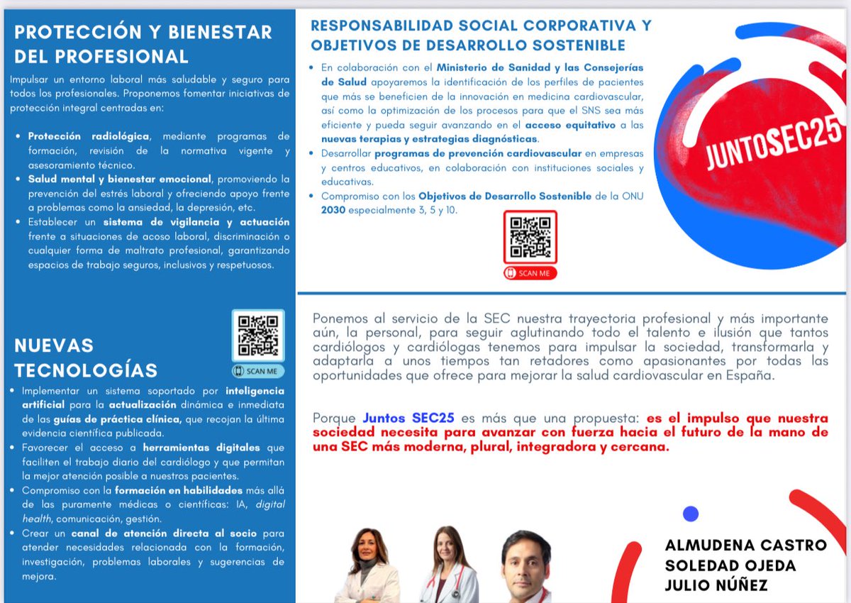Almudena Castro Conde (@almucastro01) on Twitter photo Ya puedes consultar nuestro programa electoral para las elecciones al Comité Ejecutivo de <a href="/secardiologia/">Soc Esp Cardiología</a> 2025. ¡Conócelo y acompáñanos en este camino!"
#JuntosSEC25
<a href="/OjedaOjeda18/">Soledad Ojeda</a> <a href="/yulnunezvill/">Julio</a> Ya puedes consultar nuestro programa electoral para las elecciones al Comité Ejecutivo de <a href="/secardiologia/">Soc Esp Cardiología</a> 2025. ¡Conócelo y acompáñanos en este camino!"
#JuntosSEC25
<a href="/OjedaOjeda18/">Soledad Ojeda</a> <a href="/yulnunezvill/">Julio</a>