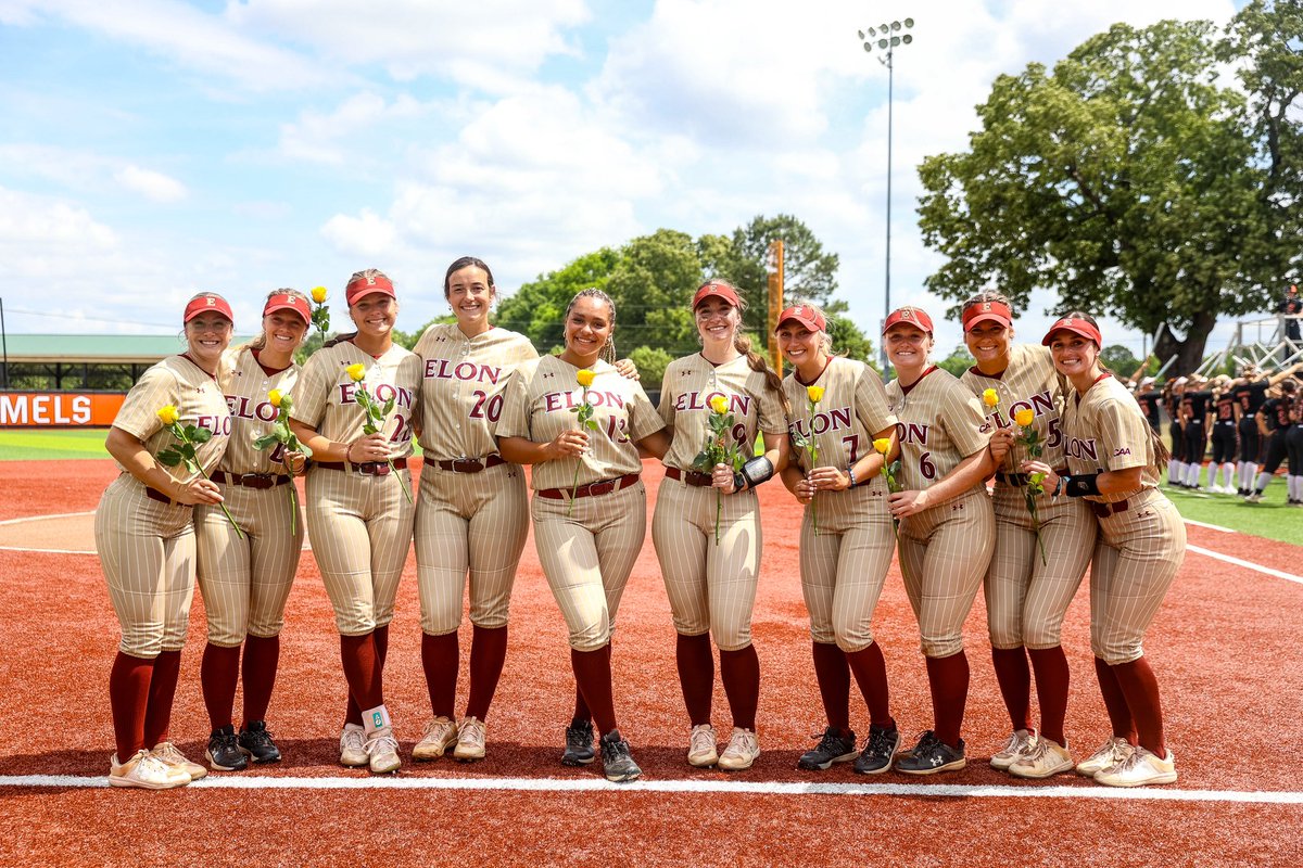 Thank you <a href="/GoCamelsSB/">Campbell Softball</a> for recognizing our seniors during pregame today!

#EUSB 🥎 #Team48