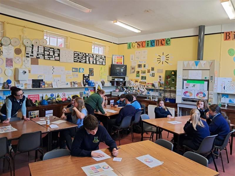 Ms. Roisin Byrne from Agri Aware gave an engaging workshop to TY students on farm safety, covering PPE, machinery handling, and the importance of signage. A valuable session that raised awareness of the risks and responsibilities of farm work. #FarmSafety #AgriAware