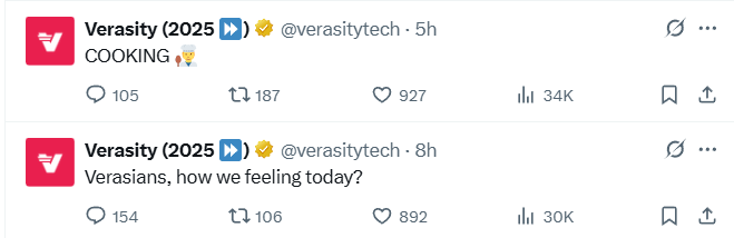 It looks like $VRA (<a href="/verasitytech/">Verasity</a>) is indeed "cooking" something interesting!

Partnership with MAIV Finance: Verasity has recently partnered with MAIV Finance (<a href="/MAIV_FINANCE/">MAIV</a>)

Integration is LIVE

$MAIV Airdrop Opportunity

#verasity #VRA

But please, DO NOT FOMOing