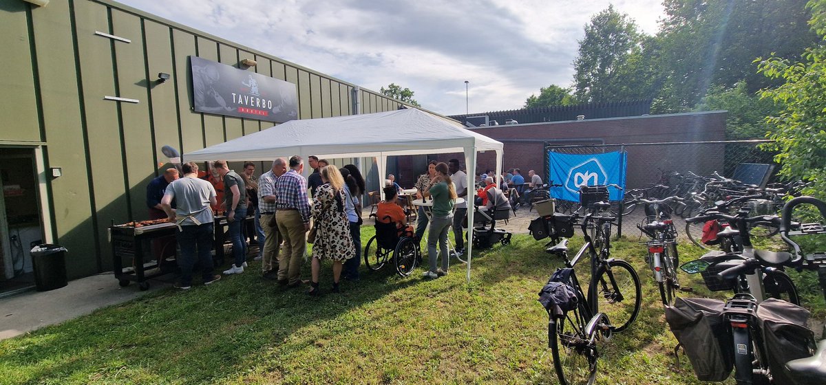 De Taverbo bbq is in volle gang....