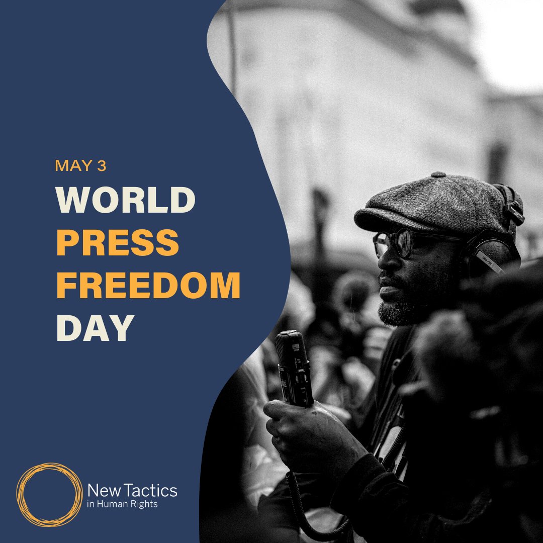 newtactics's tweet image. #WorldPressFreedomDay
In this day of mis/disinformation, let's celebrate the bravery of #humanrights defenders who fight 4 #Truth
👉🏼 Where does your country falls on the World Press Freedom Index? rsf.org/en/index
#StandUp4HumanRights #Article19 #Article8 #PressFreedom
