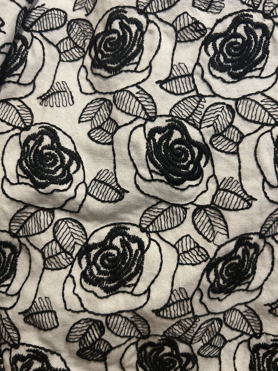 ari_hat's tweet image. 今日古着屋で一目惚れした薔薇刺繍のパンツを持ってレジに並ぶと自分の前に並んでいた人がDariのThe proof of mankind(Grade8)を被っていて
めちゃくちゃ似合ってて格好良かったので
声をかけて名刺を渡してしまった。
こんな奇跡的な事があると本当に作って良かったと思える
そんな素敵な1日でした！