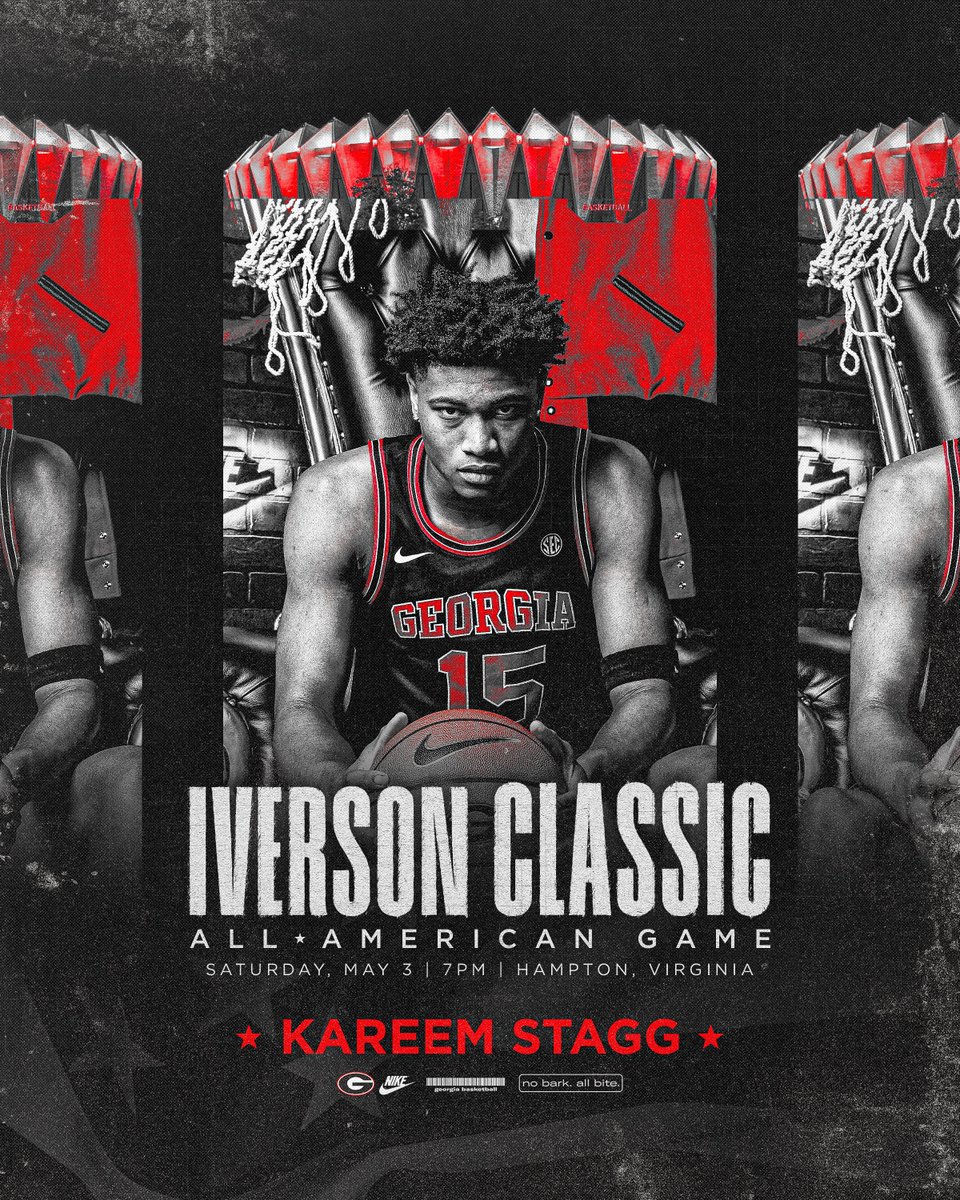 Best of luck to our Dawg <a href="/kareemstagg/">kareem</a> at the Iverson Classic All-American game tonight❗️

 #GoDawgs