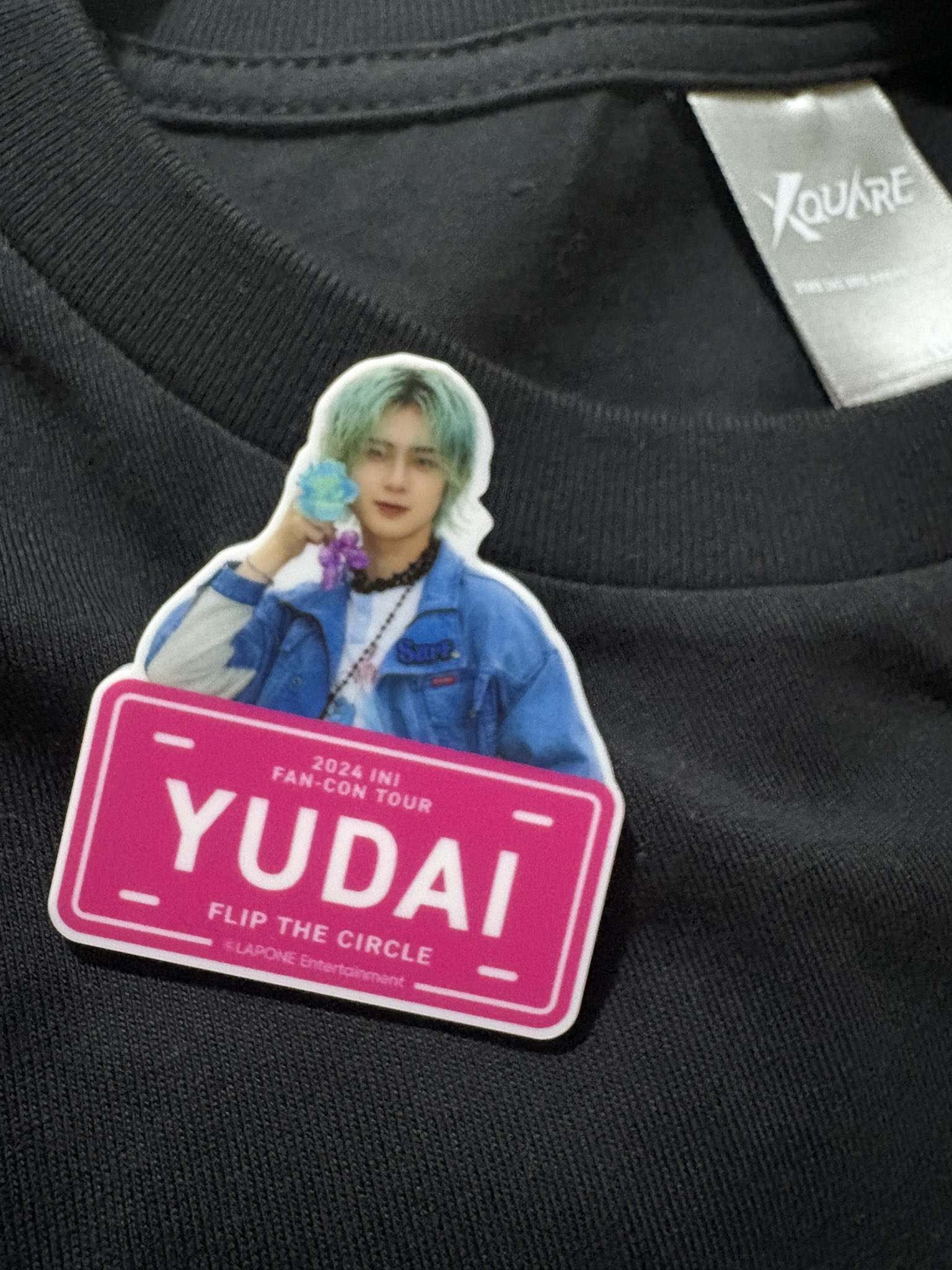 INI XQUARE 心の距離Tシャツ 佐野雄大 プロデュース Lサイズ