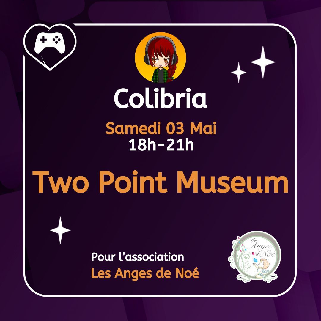 C'est au tour de <a href="/ColibriaPlays/">Colibria 🍓 💎 🌸</a> de commencer son créneau✨ 
L'occasion de lui mettre des bâtons dans les roues pour la gestion de son hôpital !