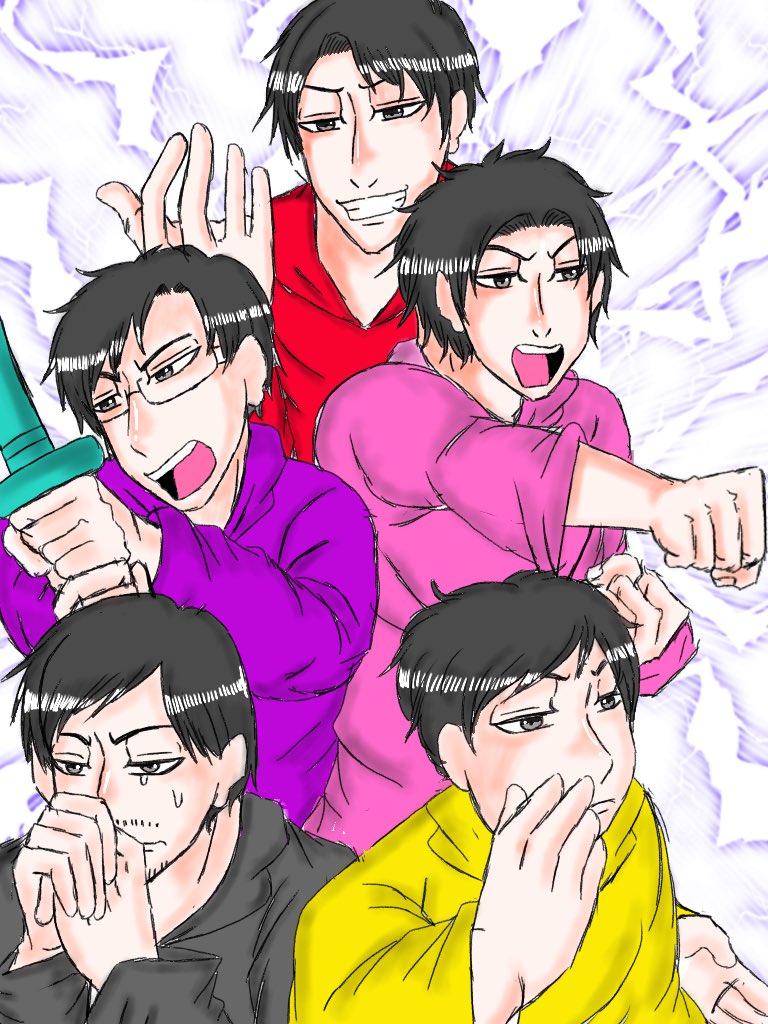 #フィッシャーズ描いちゃった 
とりあえず投稿