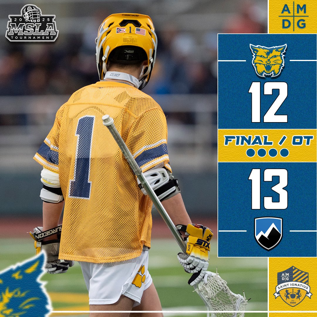 LAX: Final from WRA. The Cats fall to Everest (ONT) in overtime. They’ll put a bow on the regular season next Saturday when they take on Olentangy Liberty in Columbus! 
#GoCats
