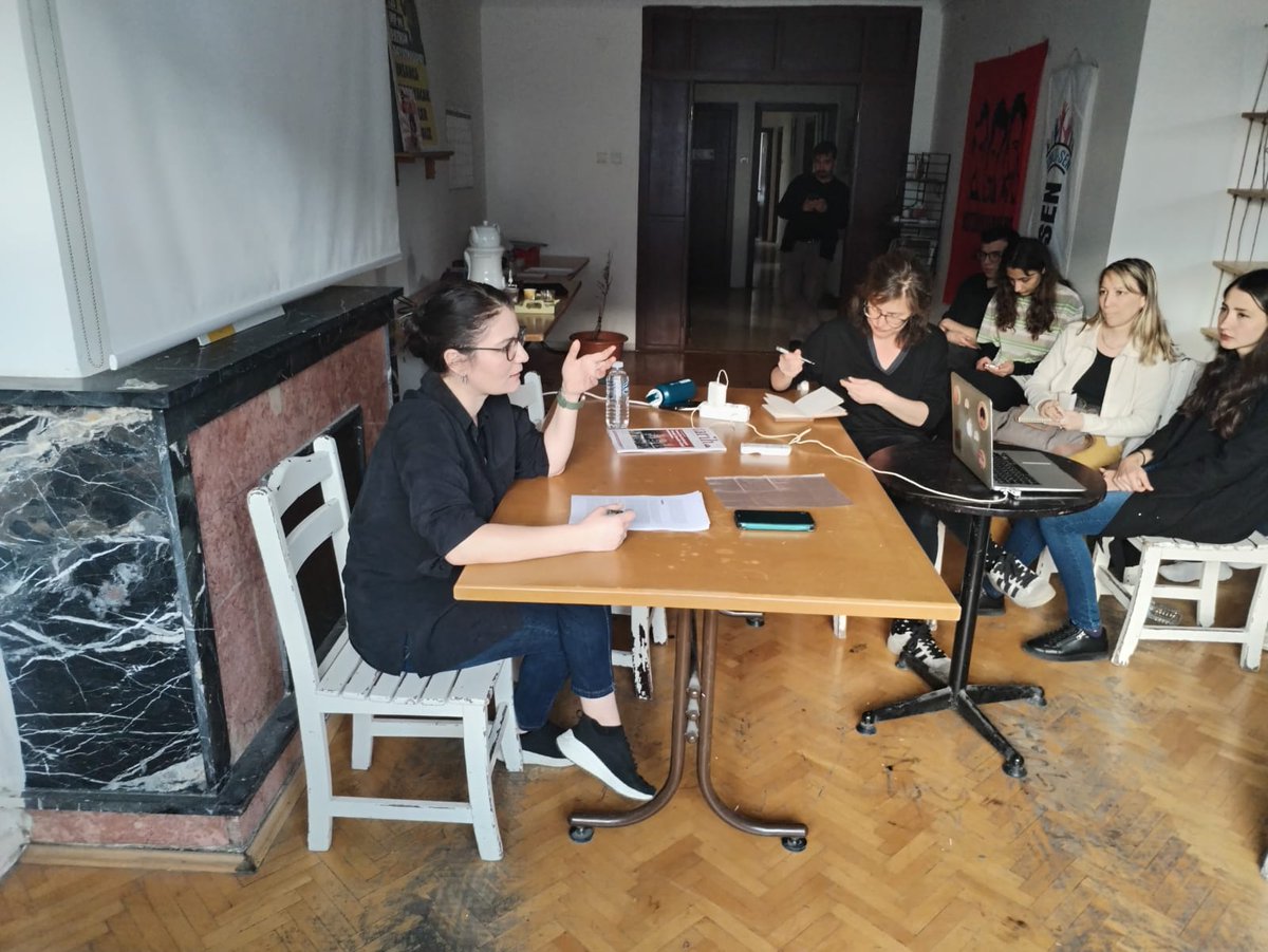 📍Ankara

Tarih ve Coğrafya Sohbetleri'nde Görkem Akgöz(<a href="/gorkem_akgoz/">Gorkem Akgoz</a>) ile "Savaşın ve İmparatorluğun Gölgesinde: Türkiye’de Sanayileşme, Uluslaşma ve İşçi Sınıfı Siyaseti" kitabı üzerine konuşuyoruz.

Hocamıza ve katılan herkese teşekkür ederiz.