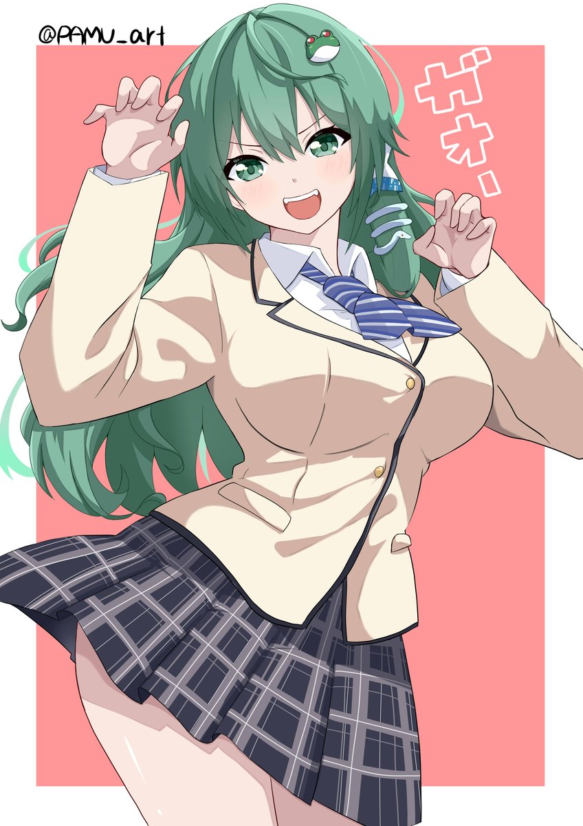 🐯ガオー
#東方Project  ＃東風谷早苗