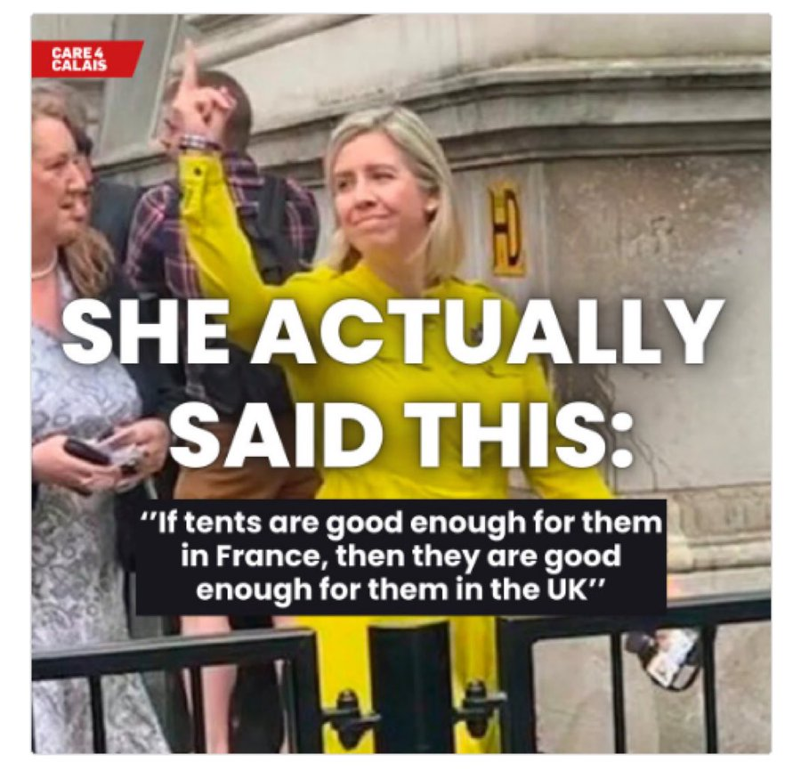She did say this and she's right.

Care for Calais are part of the problem. 

Who would like to see more politicians adopt this stance?