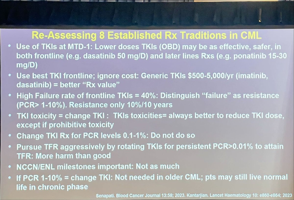 Sanam Loghavi, MD صنم لغوی 🔬🧬 (@sanamloghavi) on Twitter photo “Bad habits we need to quit” in CML, per <a href="/DrHKantarjian/">Hagop Kantarjian,MD</a> @ #ThinkTank25
If you want o hear more, watch the video… it’s gold!
<a href="/drsangeetmd/">Sangeetha Venugopal MD,MS</a> <a href="/CarrawayHetty/">Hetty Carraway</a> “Bad habits we need to quit” in CML, per <a href="/DrHKantarjian/">Hagop Kantarjian,MD</a> @ #ThinkTank25
If you want o hear more, watch the video… it’s gold!
<a href="/drsangeetmd/">Sangeetha Venugopal MD,MS</a> <a href="/CarrawayHetty/">Hetty Carraway</a>