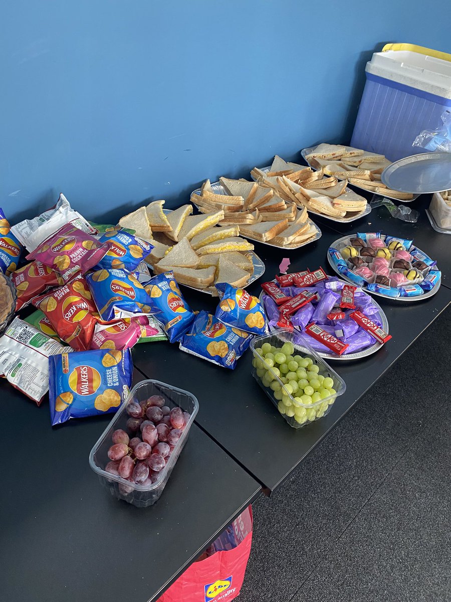 First Cricket tea of the season