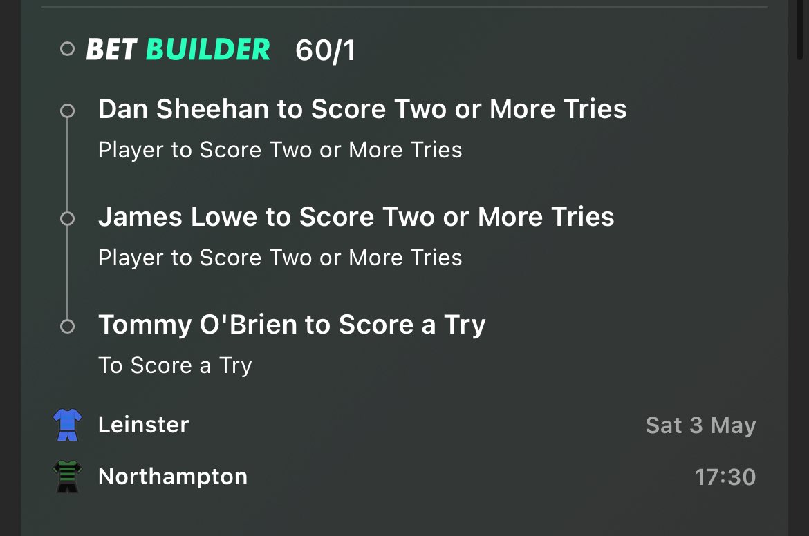RuggerTipster's tweet photo. Try scorer galore!!!! 💸💥

Post 1/2 🏈 https://t.co/zDXbjn2LhM