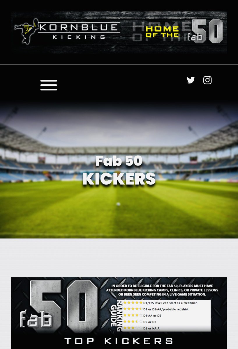 Noah McGough (2025) (@thenoahmcgough) on Twitter photo Thankful to be on this journey with so many great kickers. Thank you <a href="/KornblueKicking/">Brandon Kornblue</a> It is a true honor to make this list #Fab50
#AGTG #NextKick
# 5 in USA 🇺🇸
5 ⭐️
<a href="/PeteAlamar/">pete alamar</a> <a href="/cghargon/">Geron Hargon</a> <a href="/UCF_Football/">UCF Football</a> <a href="/coach_frost/">Scott Frost</a> <a href="/UCFKnights/">UCF Knights 🌴</a> <a href="/ucfreport/">UCF REPORT</a> Thankful to be on this journey with so many great kickers. Thank you <a href="/KornblueKicking/">Brandon Kornblue</a> It is a true honor to make this list #Fab50
#AGTG #NextKick
# 5 in USA 🇺🇸
5 ⭐️
<a href="/PeteAlamar/">pete alamar</a> <a href="/cghargon/">Geron Hargon</a> <a href="/UCF_Football/">UCF Football</a> <a href="/coach_frost/">Scott Frost</a> <a href="/UCFKnights/">UCF Knights 🌴</a> <a href="/ucfreport/">UCF REPORT</a>