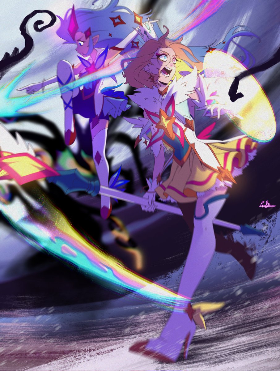 Star Battles💫
#ArtofLegends #starguardian #zoe #fiddlesticks #illustration #fanart