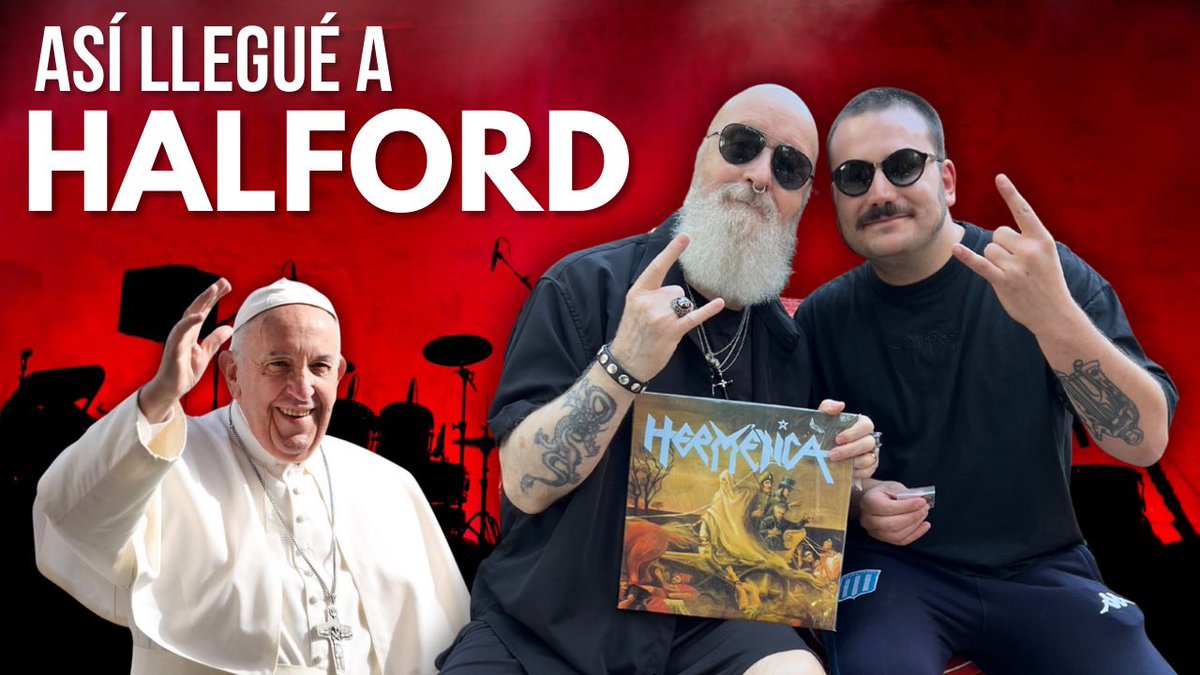 Ya está subido el Vlog de cómo llegue al dios del metal
⚡️ youtu.be/4SMCJ8i-tK0?si…