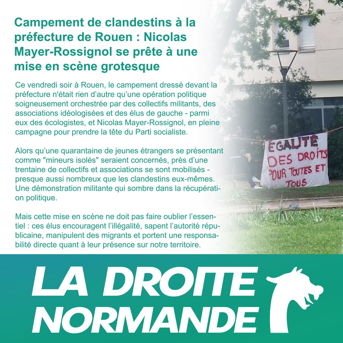 La droite normande tweet media