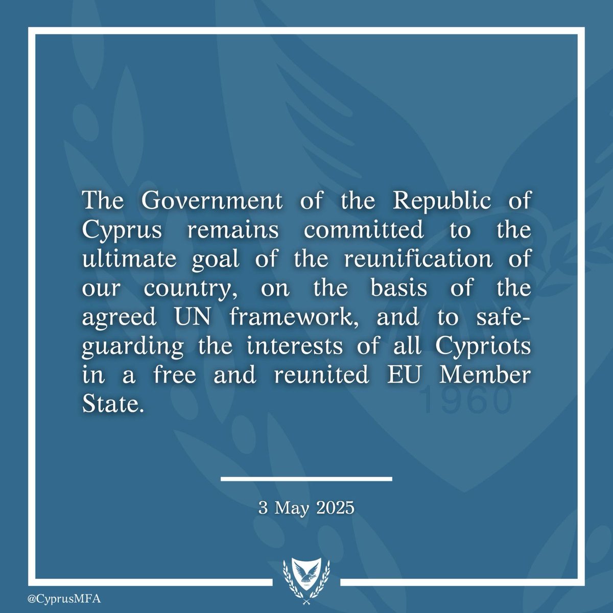 Statement by the Ministry of Foreign Affairs regarding the illegal visit of the President of Turkey to the occupied areas of the Republic of Cyprus.

🔗tinyurl.com/42kcuub5