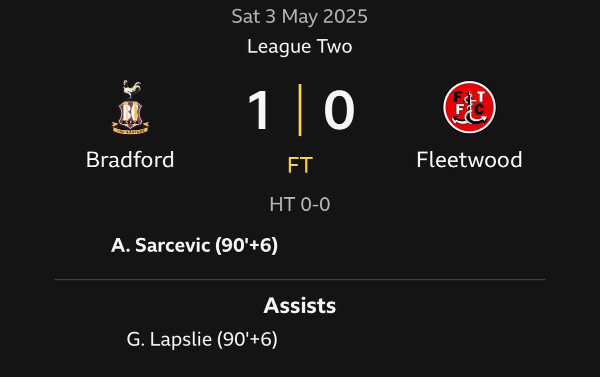 mark greenwood (@revgreenie) on Twitter photo Beyond excited for <a href="/officialbantams/">Bradford City AFC</a> in the year that Bradford is city of culture. You fought till the end and now promotion is your reward. Beyond excited for <a href="/officialbantams/">Bradford City AFC</a> in the year that Bradford is city of culture. You fought till the end and now promotion is your reward.