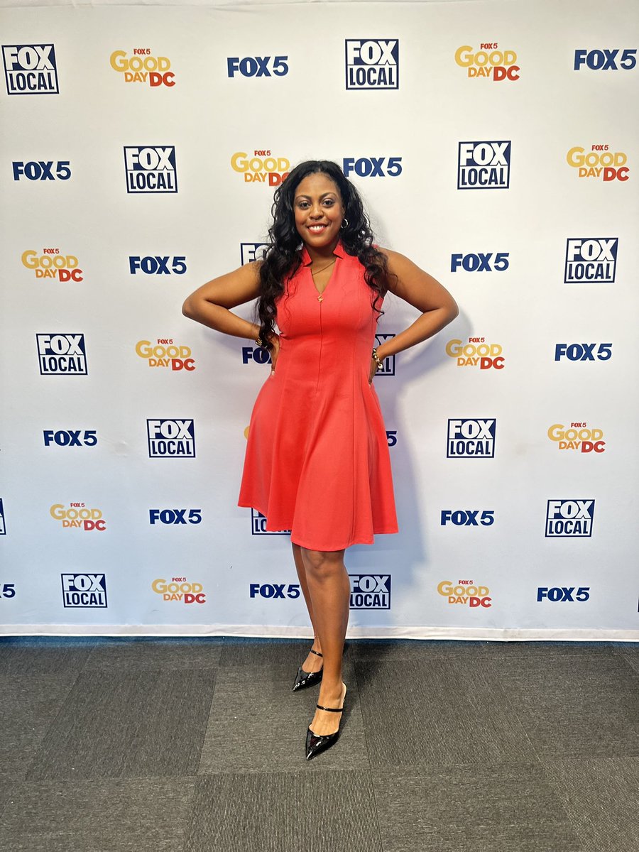 Had a great time on <a href="/fox5dc/">FOX 5 DC</a>  on the Celebrity Dish segment as part of yesterday’s Good Day DC! Thanks so much for having me!