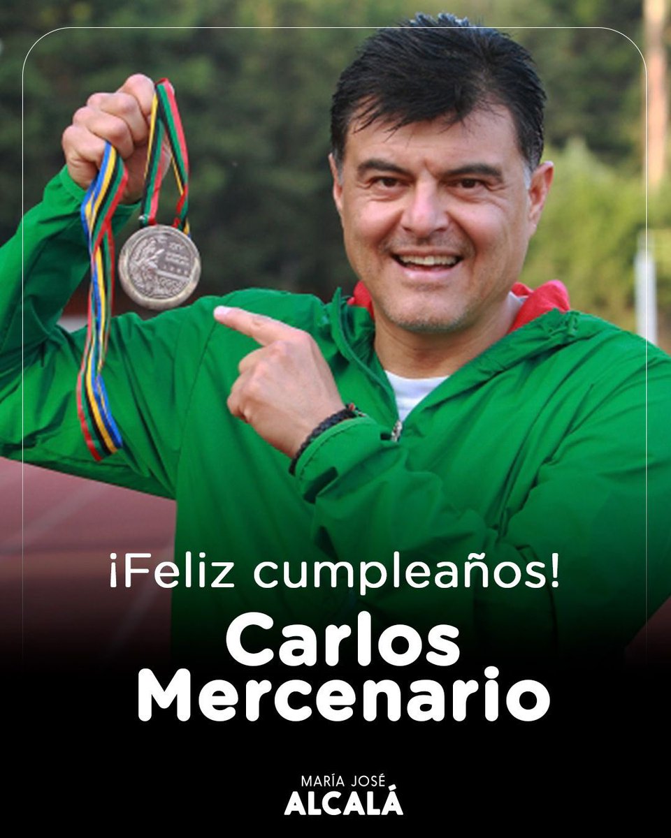 ¡ Feliz cumpleaños, querido amigo <a href="/CarlosMercenar3/">Carlos Mercenario</a> !