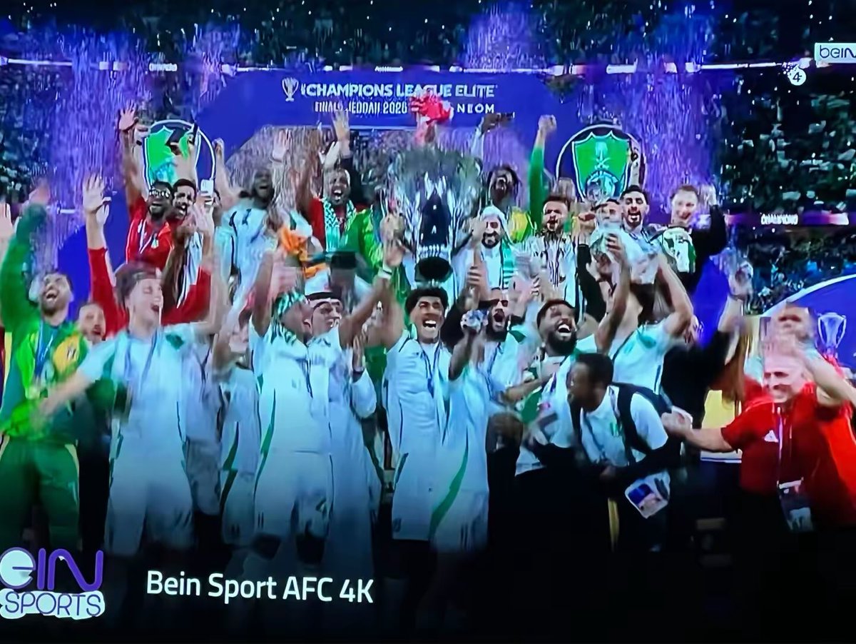 الف مبروك للراقي و للرياضه السعوديه الفوز  بكاس النخبه الاسيويه 💚💚