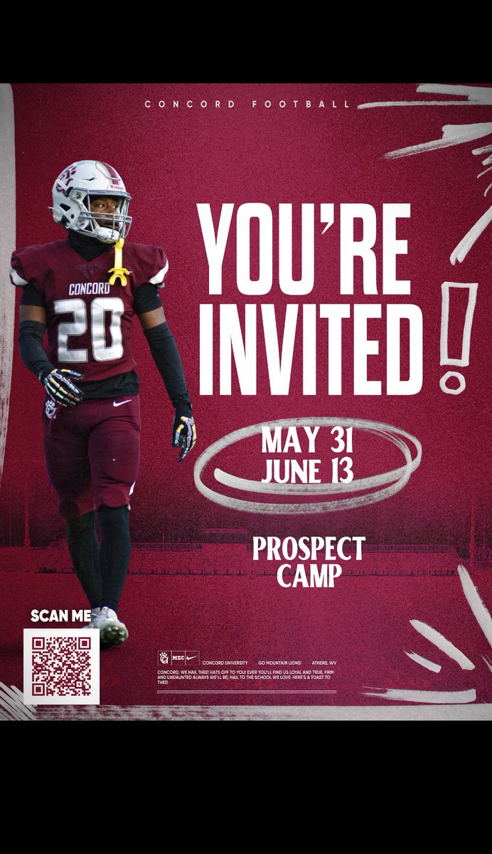 Ian Collier (@iancollier43539) on Twitter photo Blessed to receive an invite <a href="/ConcordFootball/">Concord University Football</a> Prospect Camp Ready to compete and show what I can do.<a href="/CUCoachEdwards/">Cody Edwards</a> <a href="/CoachCradle/">Cade Cradlebaugh</a> <a href="/CaryCoaching101/">Coach Chavar Tyrance</a> <a href="/CaryImpFootball/">Cary Football</a> #glorytogod Blessed to receive an invite <a href="/ConcordFootball/">Concord University Football</a> Prospect Camp Ready to compete and show what I can do.<a href="/CUCoachEdwards/">Cody Edwards</a> <a href="/CoachCradle/">Cade Cradlebaugh</a> <a href="/CaryCoaching101/">Coach Chavar Tyrance</a> <a href="/CaryImpFootball/">Cary Football</a> #glorytogod