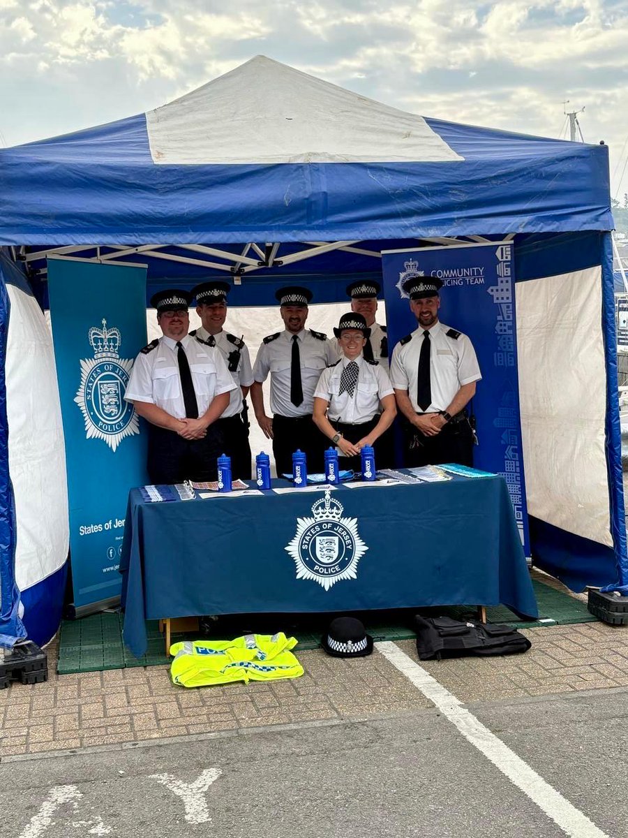 St.Helier Town Police Unit (@townpoliceunit) on Twitter photo We are still down here until 6pm. We have had PC George Sovaiala with us all day on an attachment to the Community Team helping us with public engagement and partnership working. Great to have you on the team George. <a href="/jerseyboatshow/">Jersey Boat Show</a> We are still down here until 6pm. We have had PC George Sovaiala with us all day on an attachment to the Community Team helping us with public engagement and partnership working. Great to have you on the team George. <a href="/jerseyboatshow/">Jersey Boat Show</a>