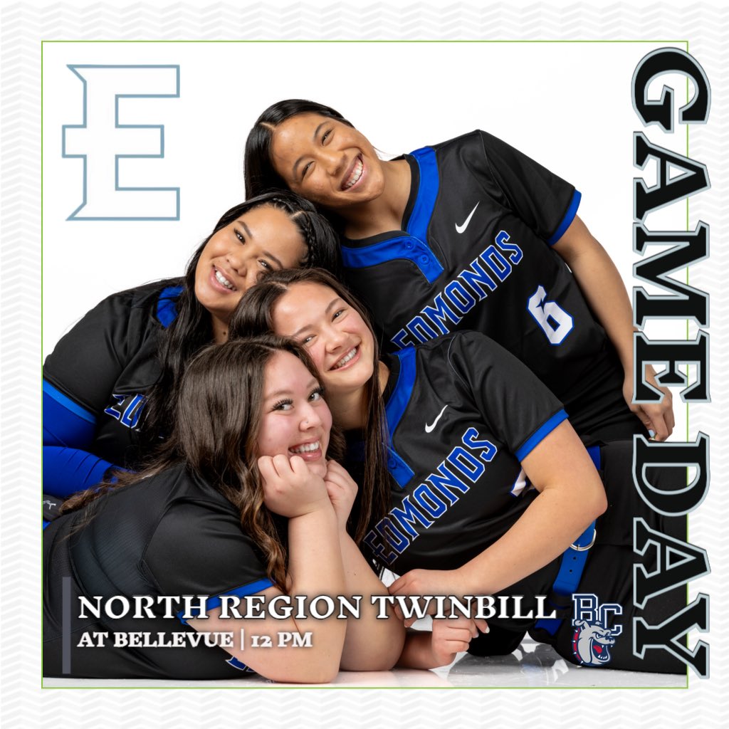 EdmondsTritons's tweet image. 🔱🥎 It’s GAME DAY for @EdmondsSoftball!

🆚 Bellevue
📍 Bellevue College
🕛 12 pm (DH)
🎥 nwacsportsnetwork.com/bellevue

#ETO