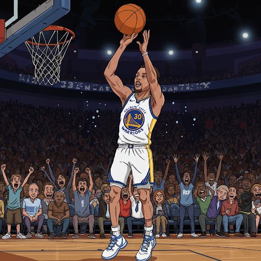 TrendzyVideos's tweet image. #Steph
Steph Curry’s shooting threes like he’s trying to pay off student loans in one game. 🎯💸 #Steph #SplashBrother