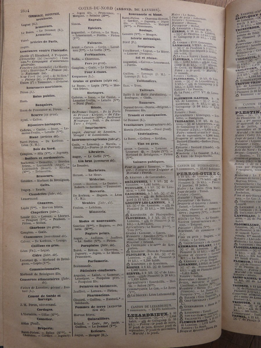 1882, le département se transforme. L'annuaire est une ressource précieuse pour retracer les parcours professionnels de nos aïeux. À découvrir sur le blog HDNFamilles Généalogie.
hdnfamillesgenealogie.fr/index.php/2025… 
#Annuaire1882 #HistoireÉconomique #MétiersAnciens #Projet52UProG #Généalogie