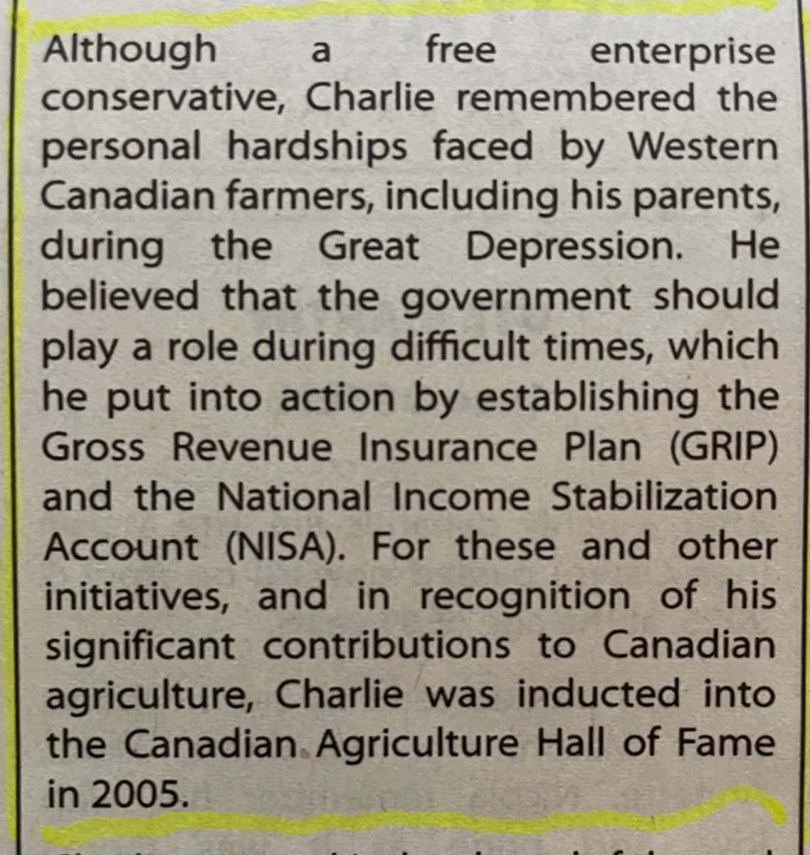 Kevin Rollason (@kevinrollason) on Twitter photo Charlie Mayer was a farmer when elected Tory MP for Portage-Marquette in 1979. He was re-elected three times, was in several positions including Agriculture Minister in the Mulroney and Campbell governments, and advocated for farmers #RIP <a href="/WinnipegNews/">Winnipeg Free Press</a> passages.winnipegfreepress.com/passage-detail⦠Charlie Mayer was a farmer when elected Tory MP for Portage-Marquette in 1979. He was re-elected three times, was in several positions including Agriculture Minister in the Mulroney and Campbell governments, and advocated for farmers #RIP <a href="/WinnipegNews/">Winnipeg Free Press</a> passages.winnipegfreepress.com/passage-detailā¦