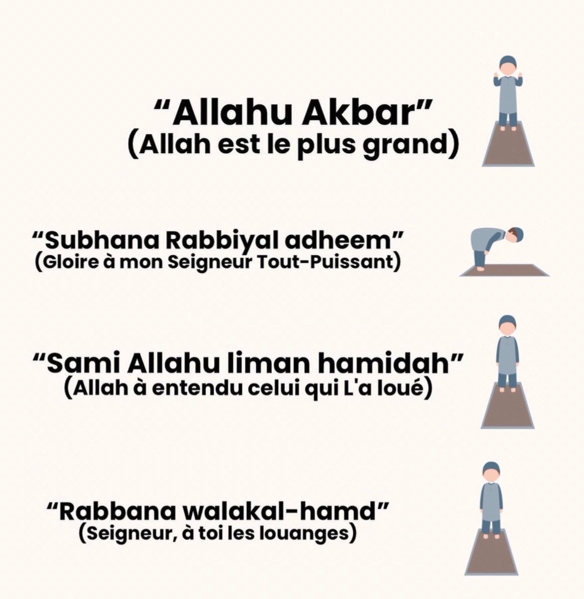 bajiislam's tweet photo. Voici les traductions lors de la Salat : https://t.co/S5vxThANOy