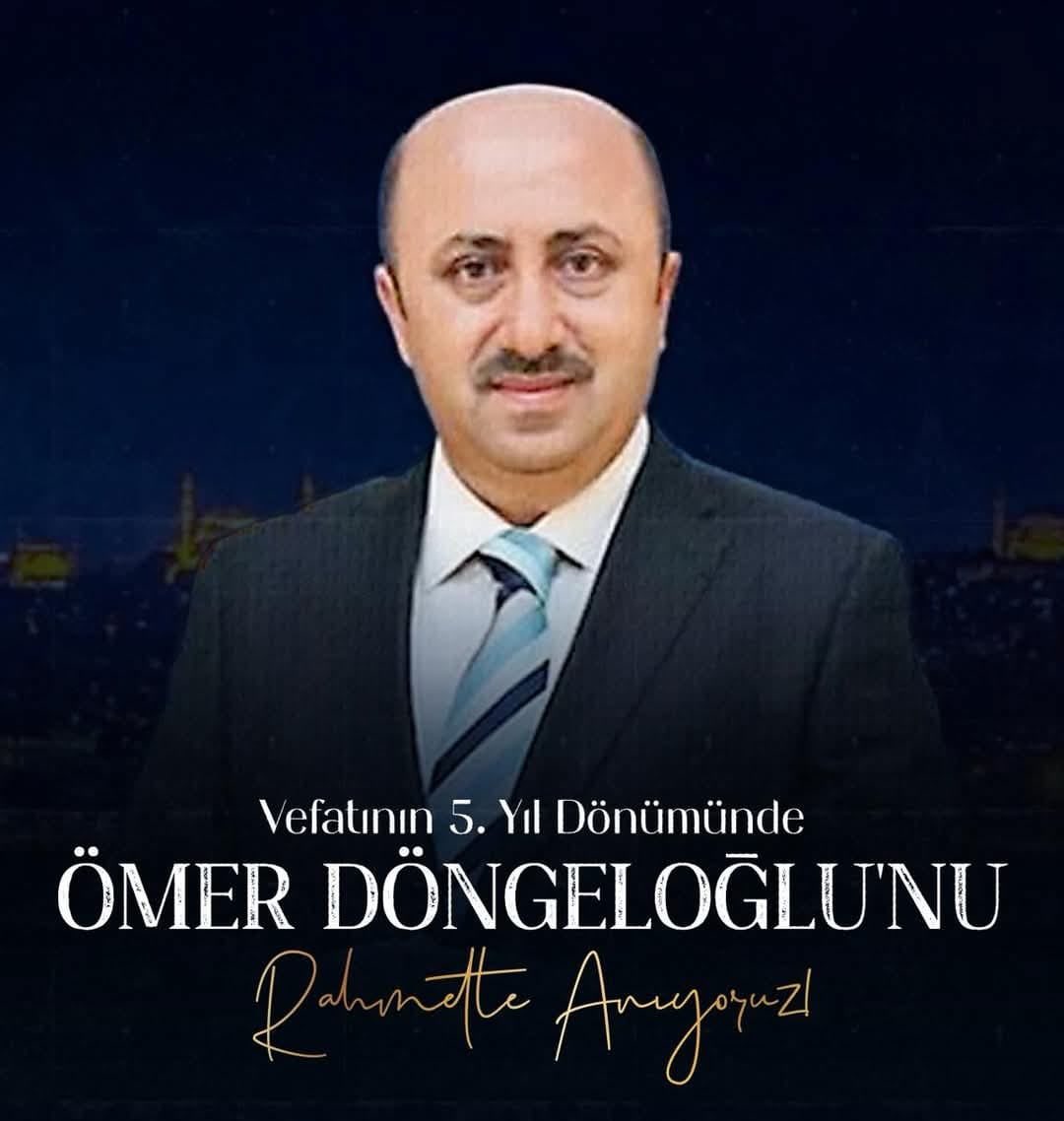 Vefatının 5. Yıldönümünde,
kıymetli hocamız, hemşehrimiz, ağabeyimiz Ömer Döngeloğlu’nu saygı ve rahmetle anıyoruz!

#Tokkon🇹🇷