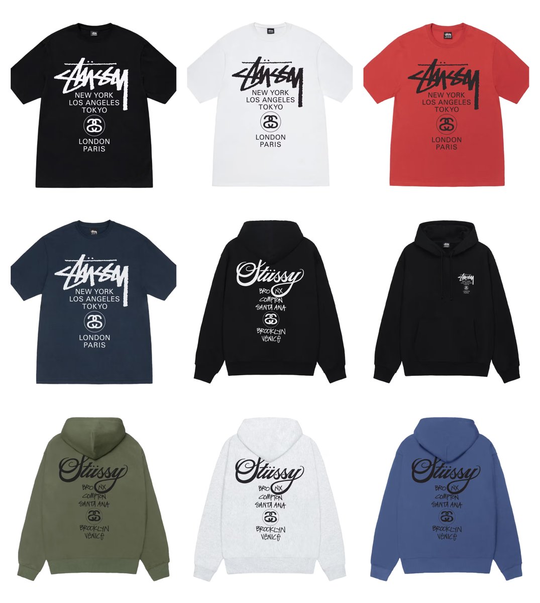 Stüssy World Tour Collection (2025)