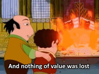 Usopp gets hit by a cannonball