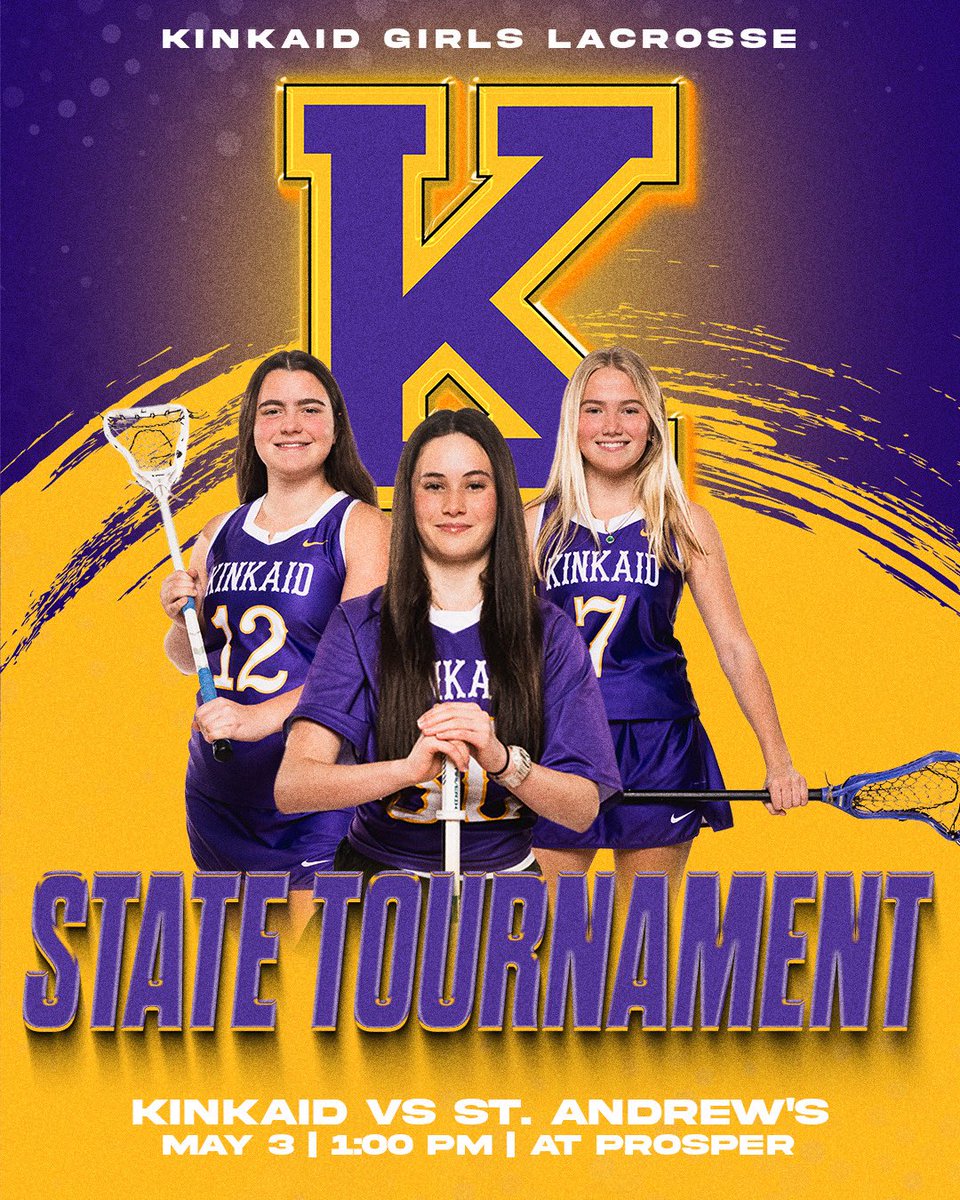 Wishing the best of luck to Girls Lacrosse as they kick off their first game at the State Tournament! Let’s go, Falcons—leave it all on the field! 🥍🦅💪 #TalonsUp #KinkaidLAX #WhereYouBelong