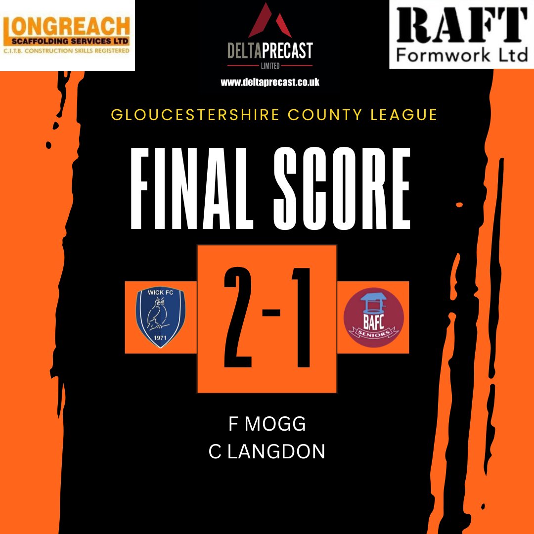 First Team wrap up the season with three points and guarantee a top four finish. 

Goals from <a href="/freddie_mogg/">Freddie Mogg</a> &amp; <a href="/CoryLangdon7/">Cory</a>

#Owls