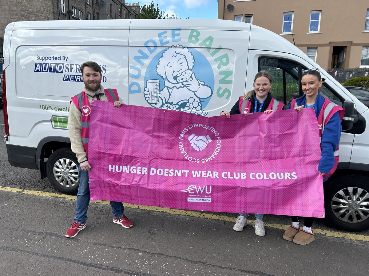Fans Supporting Foodbanks Dundee (@dundeefsf) on Twitter photo 🥫 Thank you to everyone who donated food & toiletries at Dens today!
We also raised a fantastic £438.12 in our collection buckets for <a href="/DundeeBairns/">Dundee Bairns</a> 🤝
#HungerDoesntWearClubColours 🥫 Thank you to everyone who donated food & toiletries at Dens today!
We also raised a fantastic £438.12 in our collection buckets for <a href="/DundeeBairns/">Dundee Bairns</a> 🤝
#HungerDoesntWearClubColours
