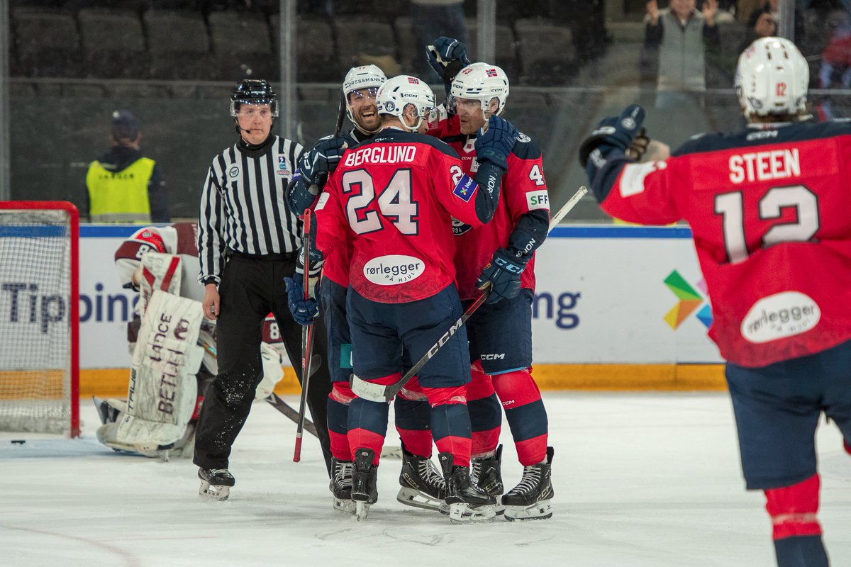 🇳🇴 Ny-norske Jacob Berglund scoret begge målene da Norge snudde matchen og slo Latvia 2-1 i generalprøven🇱🇻