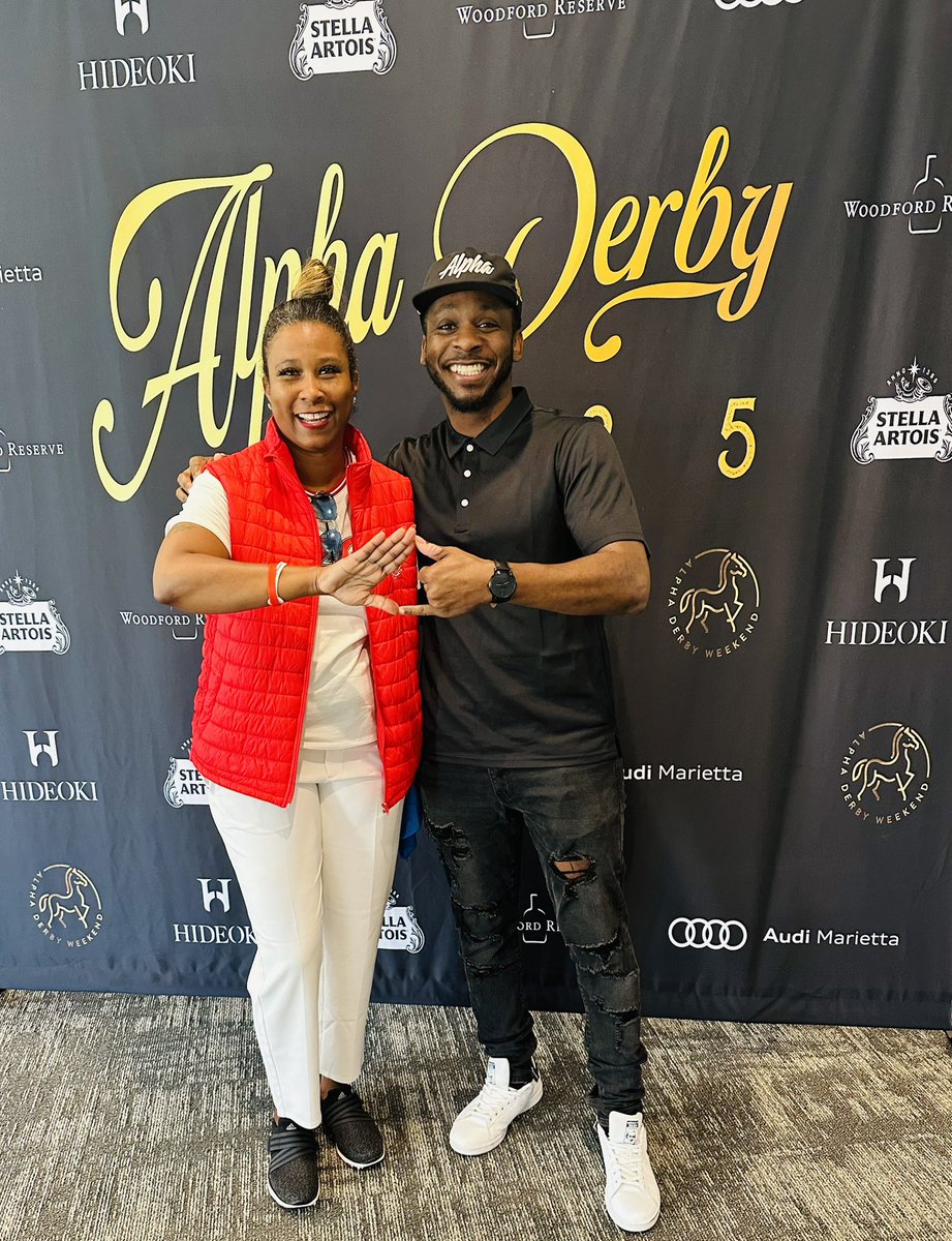 tjsports23's tweet image. Excited for more Fridays like this ⛳️ #alphaderbyweekend #ATL 2025 ✌🏾