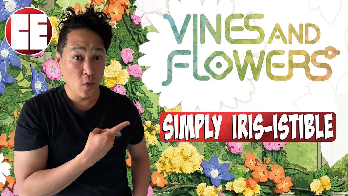 🔥NEW VIDEO!

This new abstract game is simply iris-istible! Learn how to play and hear my thoughts on Vines and Flowers!

youtu.be/Zs6GgYd-ht4