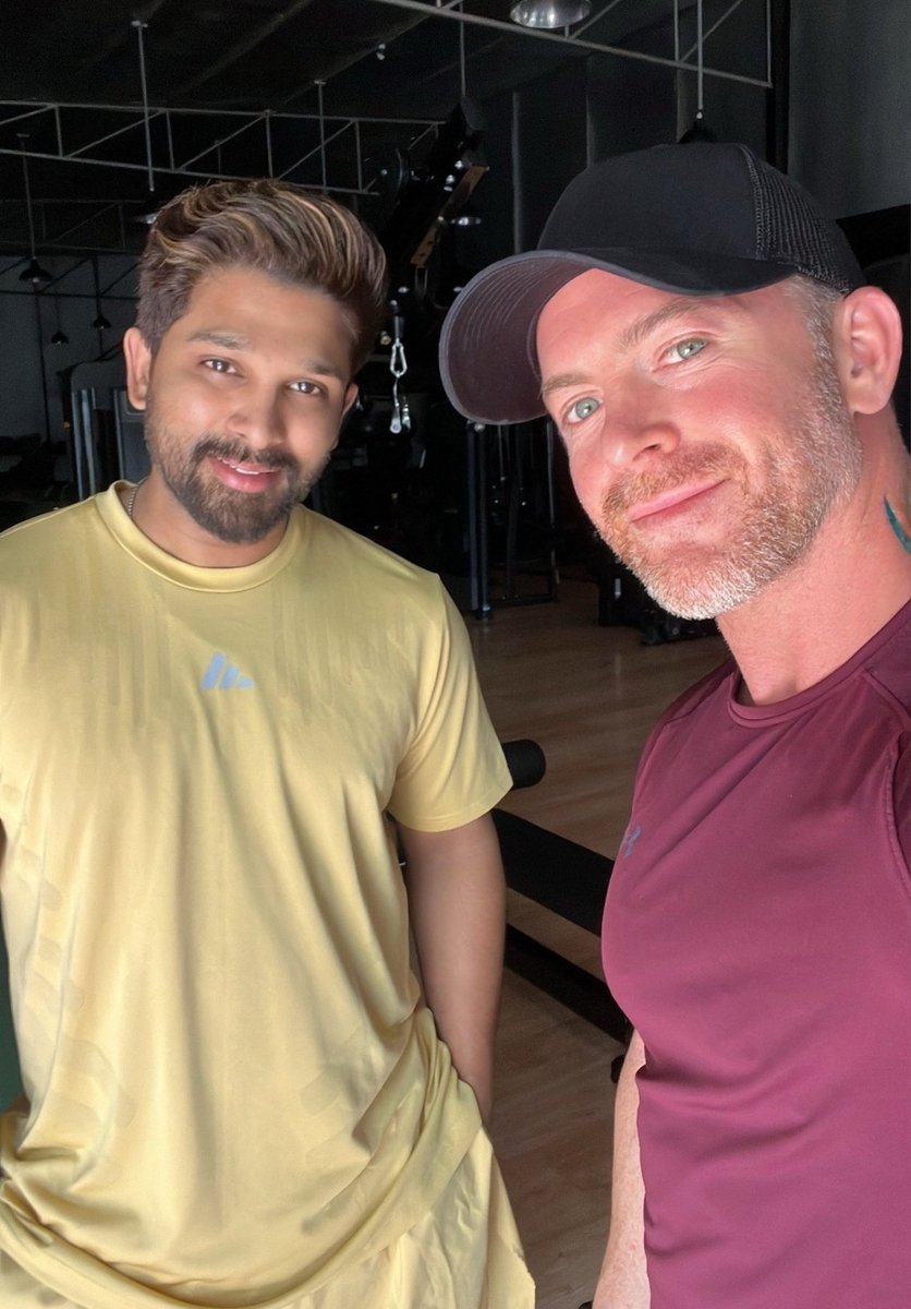 Icon Star #AlluArjun begins his transformation journey for the much-awaited #AA22 with #Atlee. 🔥

Fueling the process, International Trainer <a href="/lloydstevenspt/">Lloyd Stevens</a> is onboard 🔥

#AA22xA6 <a href="/alluarjun/">Allu Arjun</a> <a href="/Atlee_dir/">atlee</a> <a href="/sunpictures/">Sun Pictures</a>