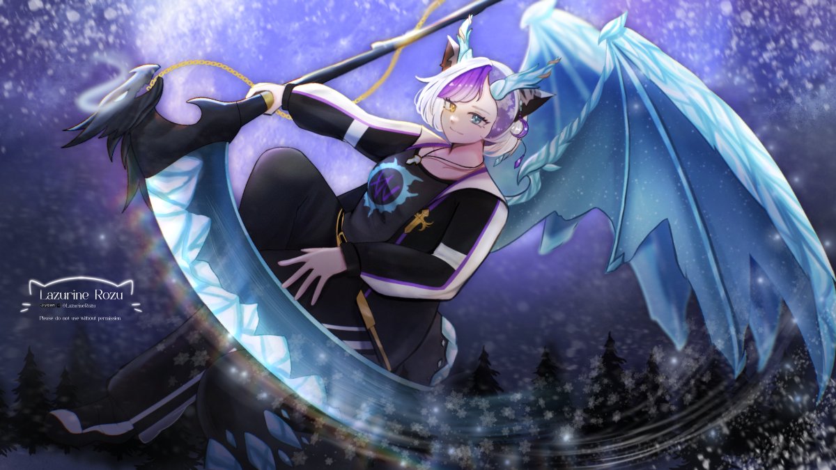 Izayoiri 🦋🐉❄️ (@izayoiri) on Twitter photo So while we wait for the 16th, have an artwork that I had done by the leady death herself. It's done by none other than the amazing <a href="/LazurineRozu/">Lazurine | Cømms open</a>. She was the first one I got art from when the original was made, it had to be her again!
#izayoiriart So while we wait for the 16th, have an artwork that I had done by the leady death herself. It's done by none other than the amazing <a href="/LazurineRozu/">Lazurine | Cømms open</a>. She was the first one I got art from when the original was made, it had to be her again!
#izayoiriart
