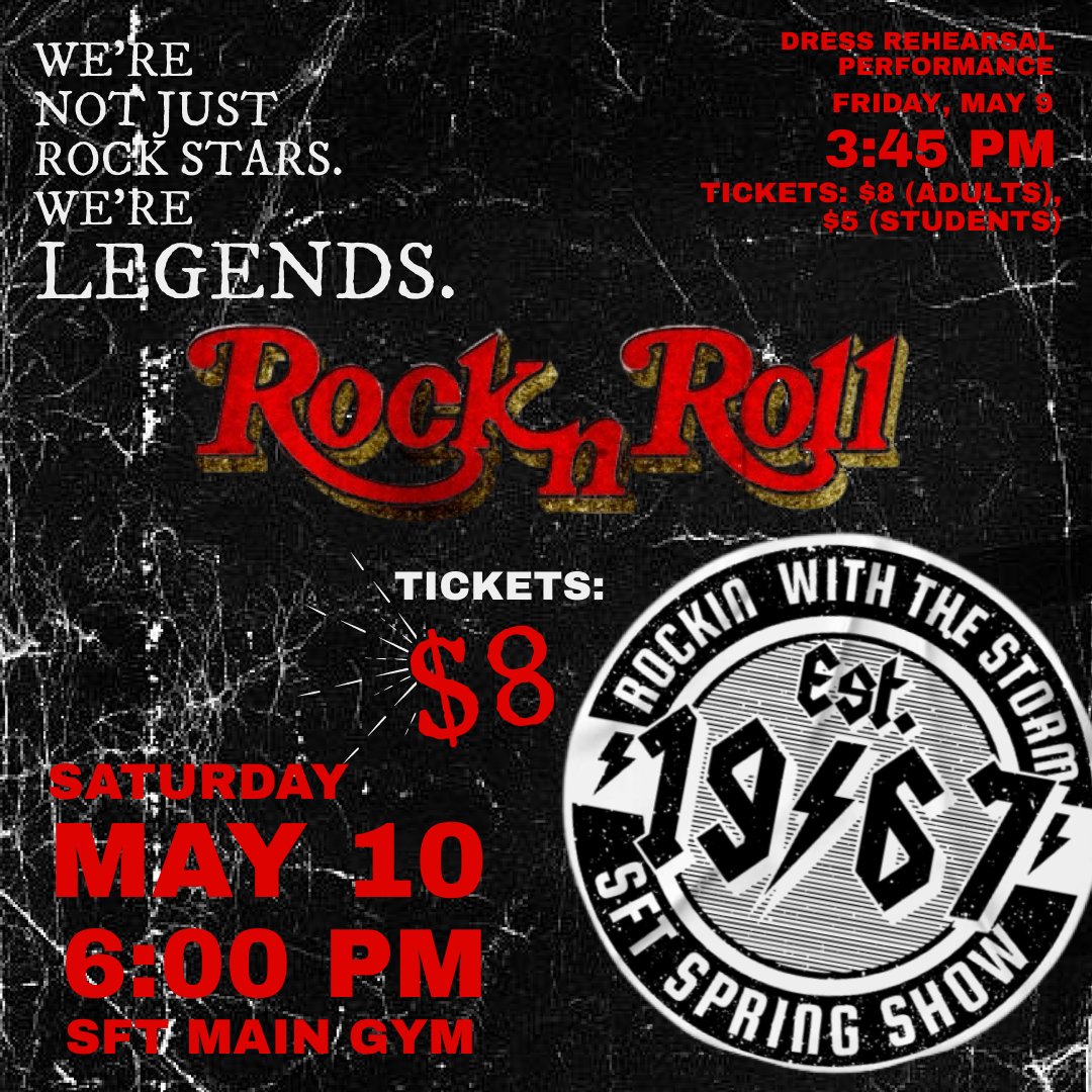 One week from today. Will you be there to rock with us!?
sfttheatre24.ludus.com/index.php?show…