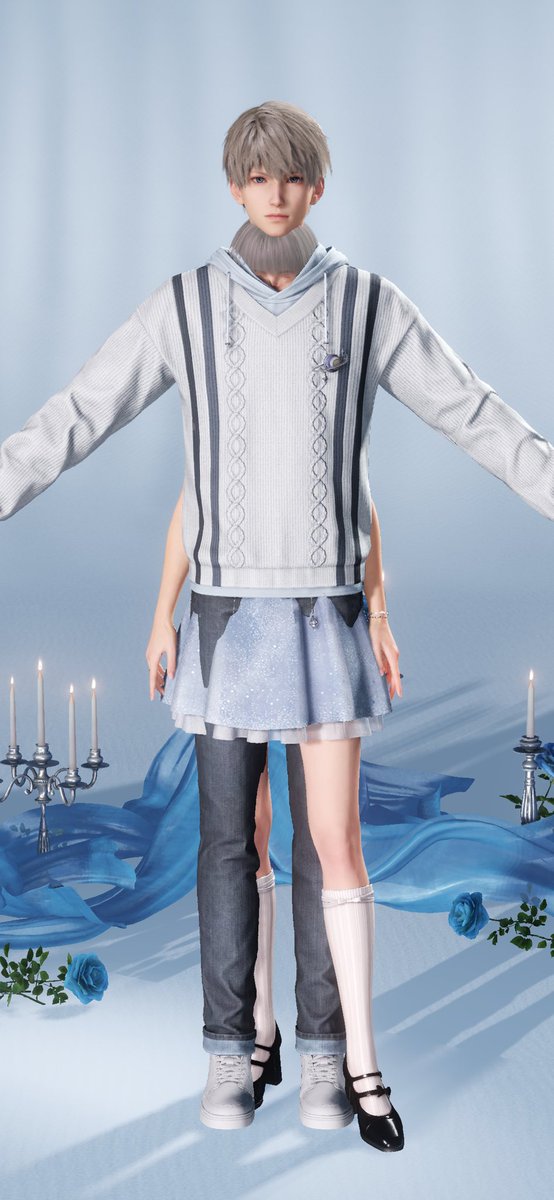 まってwwwバグってるwwポーズのハートとか押してるのにこれになるw