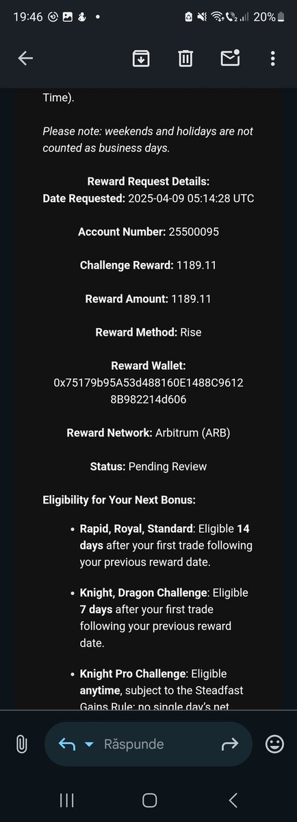 1ruuuu1's tweet photo. @thefundedtrader I have a pending payout for 1 month ! https://t.co/bHI8sFzYxc